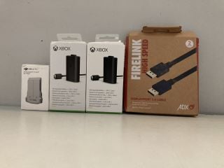 4 X ITEMS INC XBOX RECHARGEABLE BATTERY