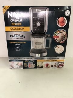 NINJA CREAMI DELUXE 10-IN1 ICE CREAM & FROZEN DRINK MAKER RRP: £249.99