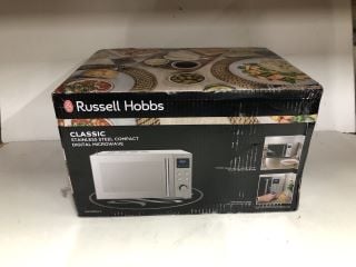 RUSSELL HOBBS CLASSIC 17L STAINLESS STEEL DIGITAL MICROWAVE