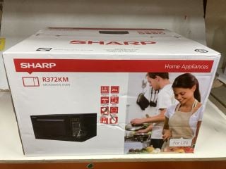 SHARP 25L BLACK MICROWAVE OVEN