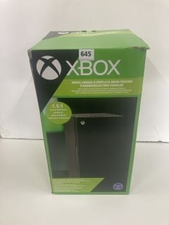 XBOX SERIES X REPLICA MINI FRIDGE THERMOELECTRIC COOLER