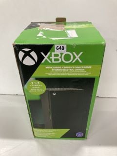 XBOX SERIES X REPLICA MINI FRIDGE THERMOELECTRIC COOLER