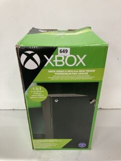 XBOX SERIES X REPLICA MINI FRIDGE THERMOELECTRIC COOLER