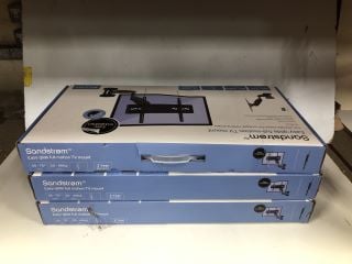 3X SANDSTROM EASY-GLIDE FULL MOTION TV MOUNT 55-75"