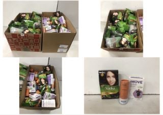 2 X BOX OF ITEMS INC VATIKA HENNA HAIR COLOUR