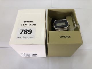 CASIO VINTAGE WATCH MODEL NO: A164WA-1VES