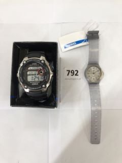 2 X CASIO WATCHES