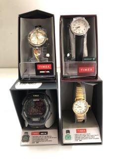 4 X TIMEX WATCHES