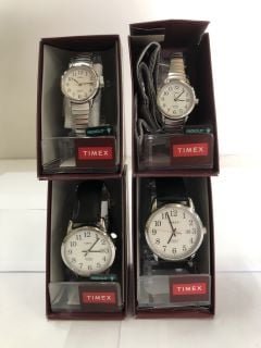 4 X TIMEX WATCHES