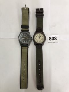 2 X TIMEX WATCHES