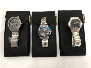 3 X SEKONDA WATCHES