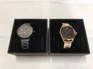 2 X MVMT WATCHES