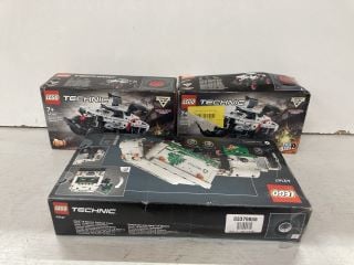 3 X LEGO TECHNIC INC SUPERCHARGE V8