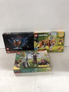 3 X LEGO ITEMS INC KINGFISHER