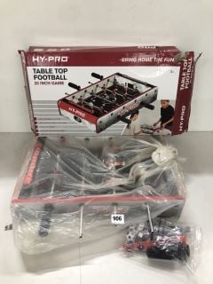 2X HY-PRO TABLE TOP FOOTBALL 20 INCH GAME