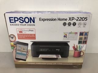 EPSON EXPRESSION HOME MODEL NO:XP-2205