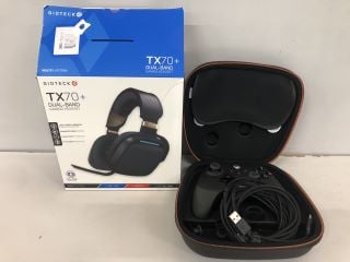 2X GAMING ITEMS INC GIOTECK TX70 DUAL-BAND GAMING HEADSET