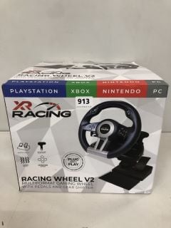 XR RACING RACING WHEEL V2 MULTIFORMAT GAMING WHEEL