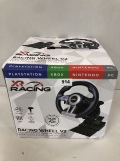 XR RACING RACING WHEEL V2 MULTIFORMAT GAMING WHEEL