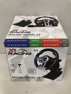 XR RACING RACING WHEEL V2 MULTIFORMAT GAMING WHEEL