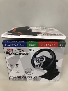 XR RACING RACING WHEEL V2 MULTIFORMAT GAMING WHEEL