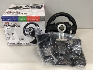 2X XR RACING RACING WHEEL V2 MULTIFORMAT GAMING WHEELS