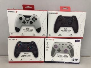 4X GIOTECK CONTROLLERS INC SMART TV+ DUO WIRELESS