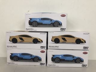 5X CMJ TOY CARS