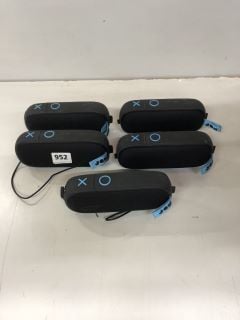 5 X JAM PORTABLE BLUETOOTH SPEAKER