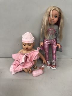 2 X KIDS TOYS INC BABY ANNABELL