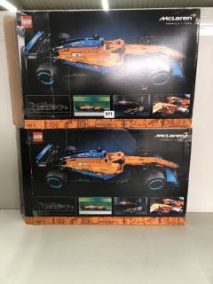 2 X LEGO MCLAREN FORMULA 1 TEAM