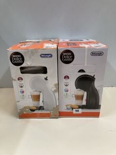 2 X DELONGHI NESCAFE DOLCE GUSTO