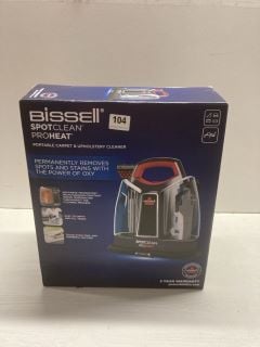 BISSELL SPOTCLEAN PRO HEAT PORTABLE CARPET & UPHOLSTERY CLEANER