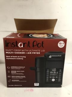 INSTANT POT DUO CRISP WITH ULTIMATE LID MULTI-COOKER + AIR FRYER