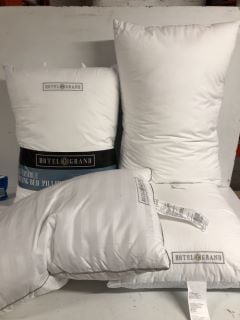 BOX OF PILLOWS TO INCLUDE HOTEL GRAND PILLOW