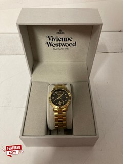 VIVIENNE WESTWOOD WOMENS WRISTWATCH, COMES WITH BOX - MODEL NUMBER VV152BKGD - RRP £199