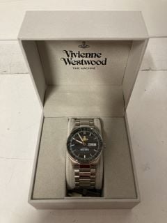 VIVIENNE WESTWOOD WOMENS WRISTWATCH, COMES WITH BOX - MODEL NUMBER VV207BKSL - RRP £185