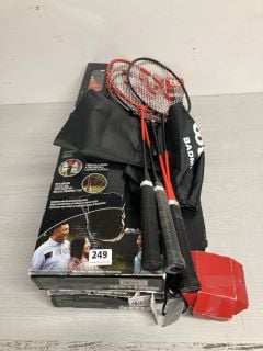 2 X WILSON OUTDOOR BADMINTON SETS