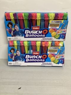 2 X ZURU BUNCH O BALLOONS PACKS OF 490 BALLOONS