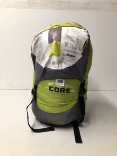 CORE EQUIPMENT HYBRID SLEEPING BAG IN GREEN