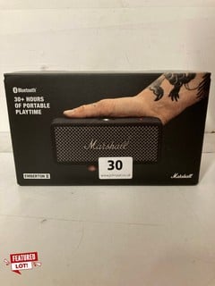 MARSHALL EMBERTON II PORTABLE BLUETOOTH SPEAKER - RRP £155