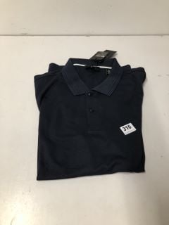 TED BAKER LONDON POLO SHIRT IN NAVY - SIZE XL