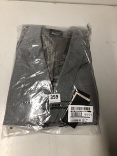 HUGO BOSS HUGE 2 PIECE SLIM FIT SUIT IN SILVER - SIZE 52 & 42 UK