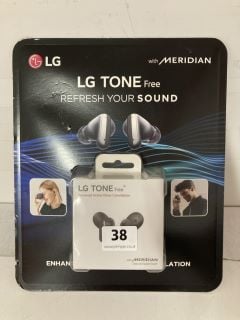 LG TONE FREE ENHANCED ACTIVE NOISE CANCELLATION EARBUDS WITH CASE