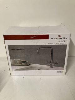 REGINOX TRIBEZI 3 IN 1 BOILING WATER KITCHEN TAP - RRP £299