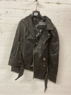 VERSACE JEANS COUTURE JACKET IN BLACK