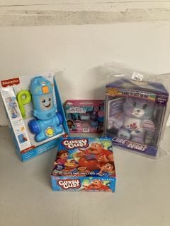 4 X TOYS TO INCLUDE GASSY GUS GAME