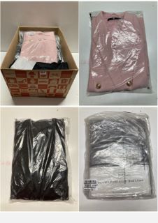 BOX OF PREMIUM CLOTHING IN VARIOUS SIZES & DESIGNS