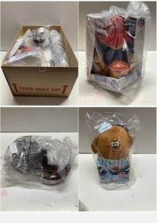 BOX OF ITEMS TO INCLUDE PADDINGTON BEAR