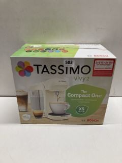 BOSCH TASSIMO VIVY 2 'THE COMPACT ONE' COFFEE MACHINE